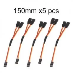 Radio Accessories 150mm Servo Splitter/Y Harness X5pcs