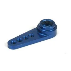Dynamite Dynamite 1/2 Machined Aluminum Servo Arm: Fut Blue, 25T