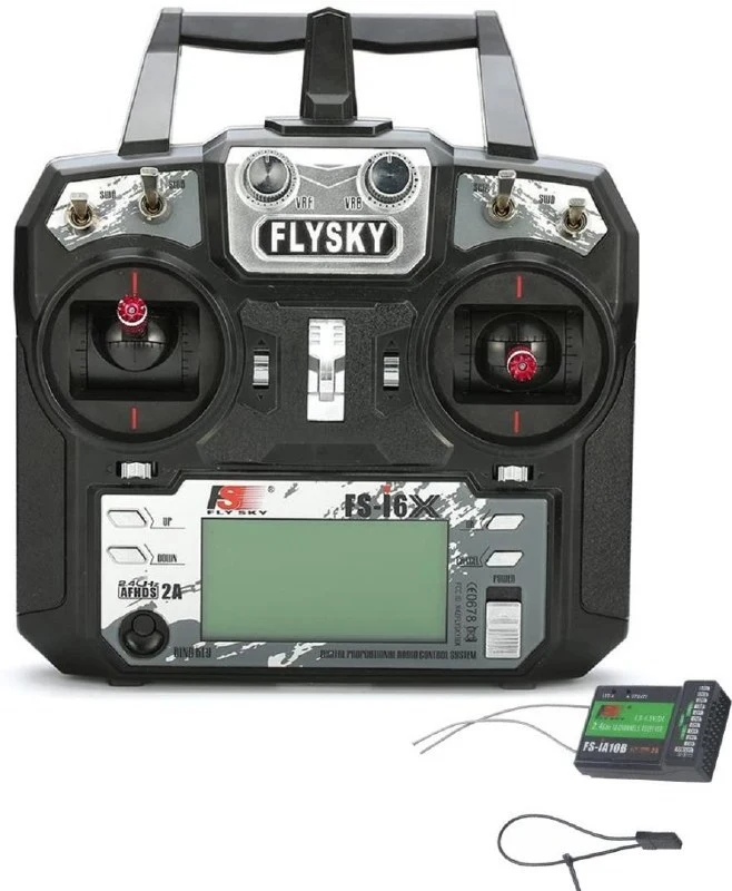 Flysky I6X 2.4Ghz 10 Channel Dual Stick Radio W/ L