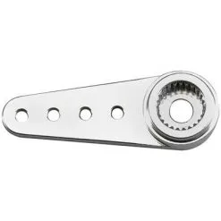 Futaba Futaba 1 Single Silver Aluminum Standard Servo Horn, 25 S