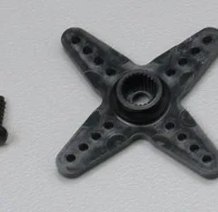 Futaba Futaba 4-Arm Plastic Servo Horn W/ Screw