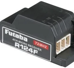 Futaba Futaba R124F 4-Ch Ultra Micro FM Rx 72 High