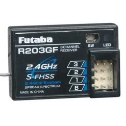 Futaba Futaba R203GF 2.4GHz S-FHSS 3-Channel Receiver