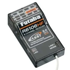Futaba Futaba R6106HF 2.4GHz FASST 6-Channel Micro Receiver For