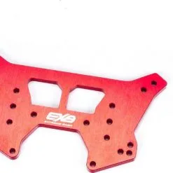 Arrma Arrma Rear Shock Tower CNC 7075 T6 Aluminum RS Red