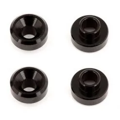 Associated Associated Servo Washers, Aluminum, Black