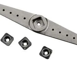 Great Planes Great Planes Lrg Scale 3.5 Dbl Side Servo Arm W/Adapter