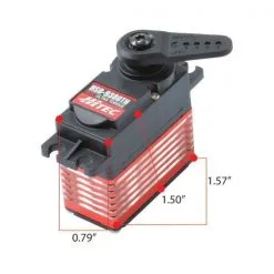 Hitec Hitec HSB-9380TH BL Digital Ultra Torque W/Pad ,Titanium