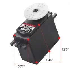 Hitec Hitec Std Dlx Dual Oilite BB Servo HS-422: Universal