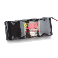 JR. JR. Extra Receiver Pack 2400mAh 6.0V NiCd Flat