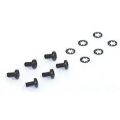 JR. JR. Metal Gear Servo Screws & Washers(6)
